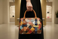 Fashionable MULTICOLOR women's cowhide leather bags available for pre-order from June 5th