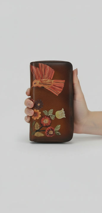 portafogli donna esclusivo in pelle Mahena collection MODELLO CINDY