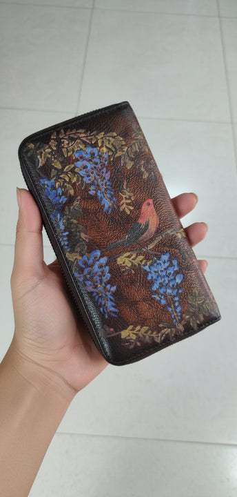 portafogli donna esclusivo in pelle Mahena collection MODELLO PATTY