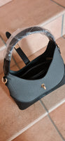 Small Patricia Shoulder and Crossbody Bag in Canvas and Faux Leather