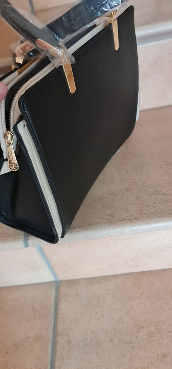 Borsa Mireille Lusso Francese disponibile colore coffee o nero