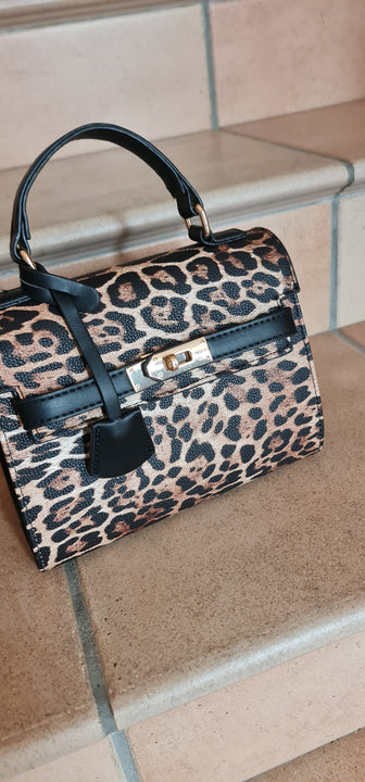 Leopard mini handbag Zazie model small size super cheap