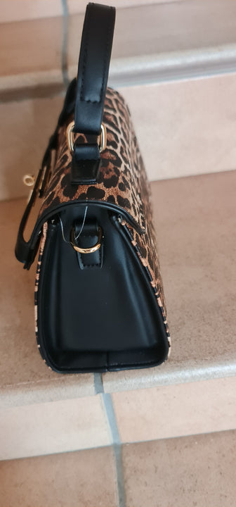 Leopard mini handbag Zazie model small size super cheap