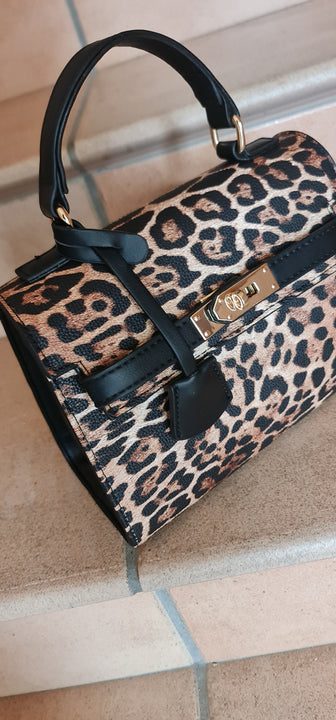Leopard mini handbag Zazie model small size super cheap
