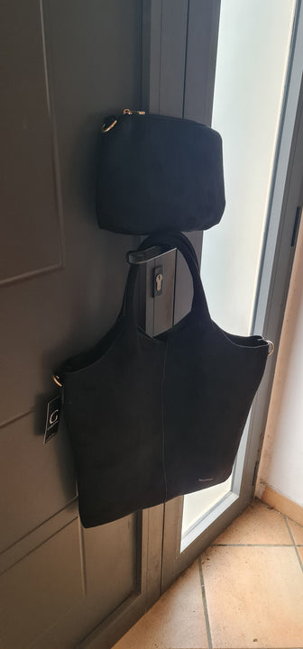 Borsa Juliette verticale slanciata modello morbido non rigido