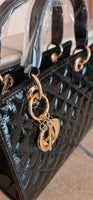 Dalida Glossy small-sized handbag, high-class French design