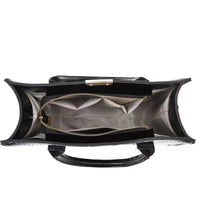 SAC COMBINÉ POUR FEMME STYLE CROCODILE, MODÈLE SANDRA, VERSION ÉCONOMIQUE