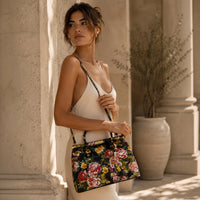MAHENA Secret Garden – Borsa Scultorea Floreale Made in Italy