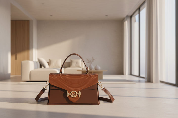 Borsa cinema disegno francese coffee o nero MODELLO ESCLUSIVO