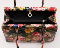 MAHENA Secret Garden – Borsa Scultorea Floreale Made in Italy