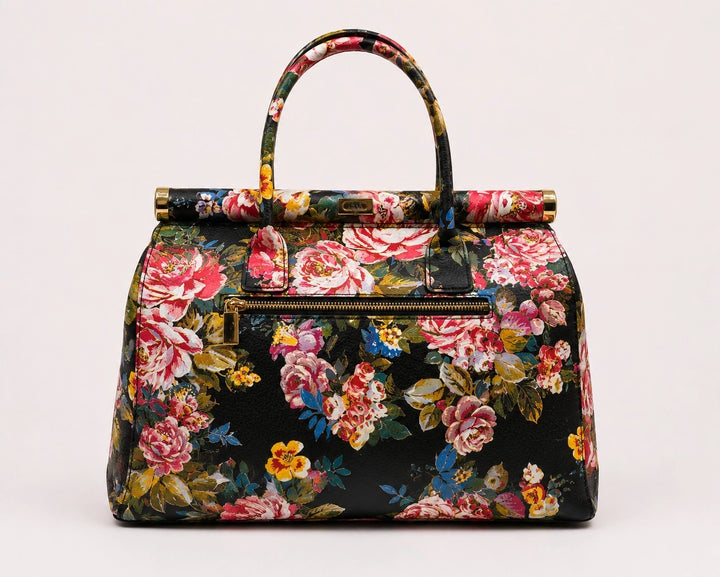 MAHENA Secret Garden – Borsa Scultorea Floreale Made in Italy