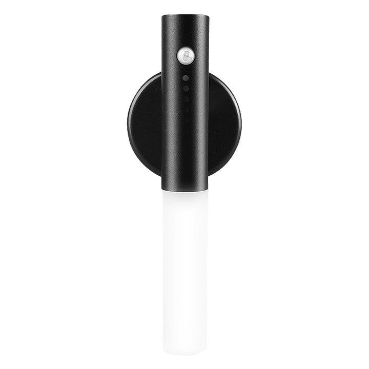 Wireless Night Light 2 PCS USB LED with PIR Motion Sensor, Magnetic Wood