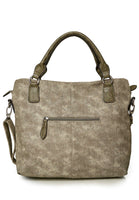 Women's vintage eco-leather handbag ARMY model