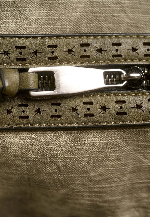 Women's vintage eco-leather handbag ARMY model