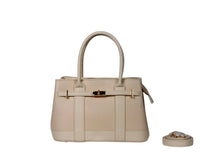 HANDBAG WITH SHOULDER STRAP. WITH FRONT DETAIL. BARCELONA MODEL
