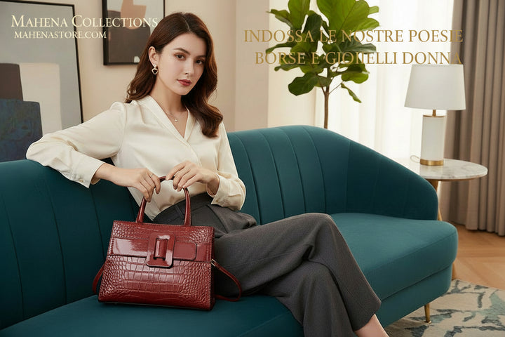 Versatile women's bag with a fashionable personality CHEYENNE MODEL