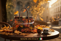 MAHENA "Incanto" - Borsa a Mano in Pelle Italiana EDIZIONE LIMITATA