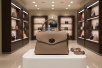 HANDBAG WITH SHOULDER STRAP, FEATURING MADRID FLAP