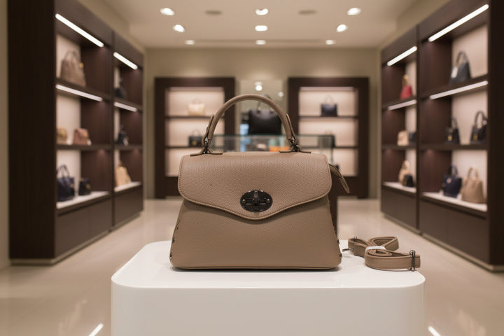 HANDBAG WITH SHOULDER STRAP, FEATURING MADRID FLAP