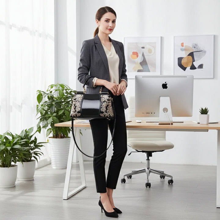 Borsa fashion modello Matilde serie economica ECOPELLE BELLISSIMA