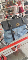 RUSTY MODEL Bimetallic Denim Removable Shoulder Bag