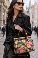 MAHENA Secret Garden – Borsa Scultorea Floreale Made in Italy