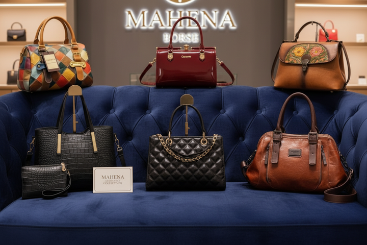 Fashionable MULTICOLOR women's cowhide leather bags available for pre-order from June 5th