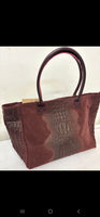 Borsa Lola Pelle Made in Italy effetto scamosciato Bellissima