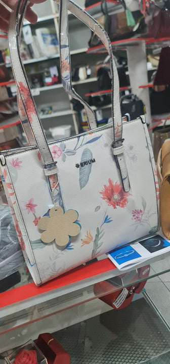 AISHA – Premium Vegan Leather Floral Handbag