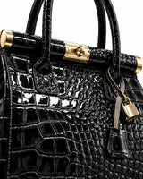 Mahena Grace – Borsa a Mano in Vera Pelle Stampa Cocco Made in Italy