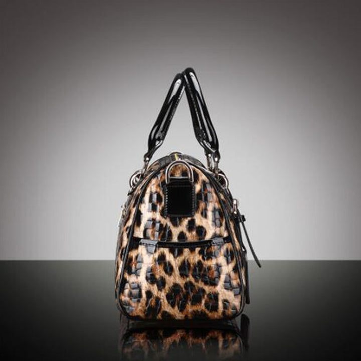 Borsa a mano con stampa leopardata, alla moda modello Dione consegna in 15 giorni prenotala ora BELLISSIMA E UNICA