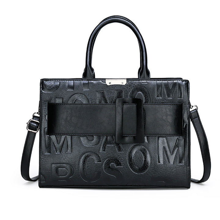 Women's quality PU safari shoulder bag
