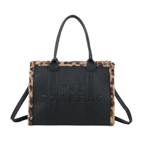 granulated faux leather bag Felina model