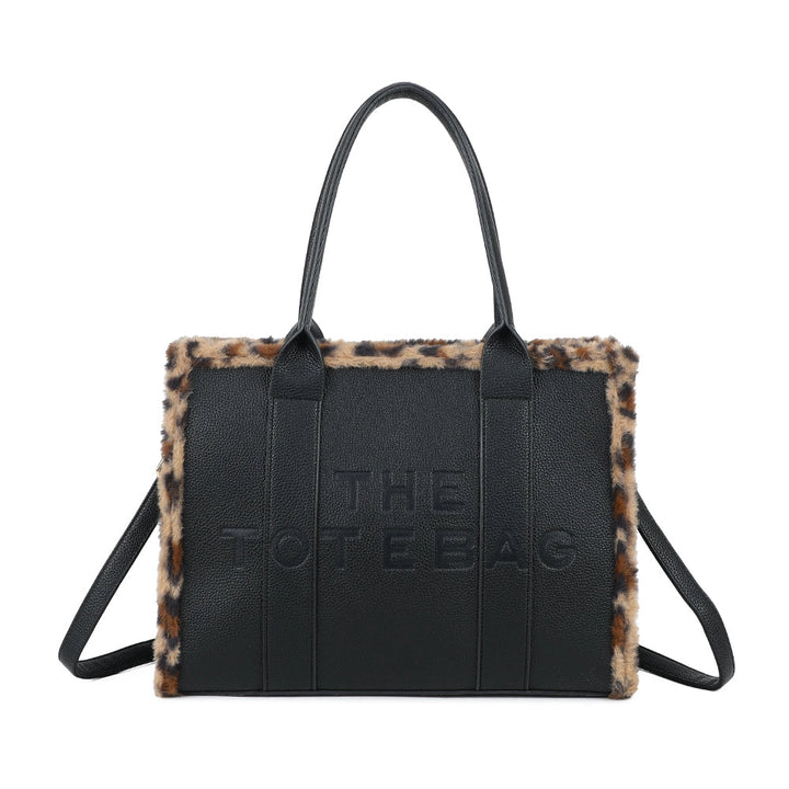 granulated faux leather bag Felina model