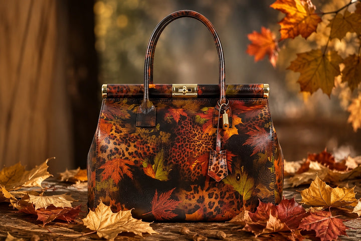 MAHENA "Incanto" - Borsa a Mano in Pelle Italiana EDIZIONE LIMITATA