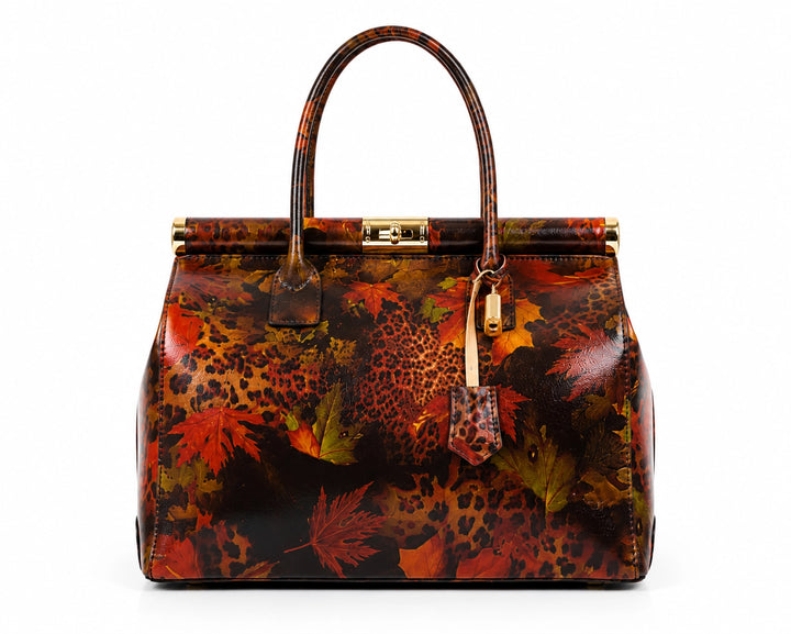 MAHENA "Incanto" - Borsa a Mano in Pelle Italiana EDIZIONE LIMITATA