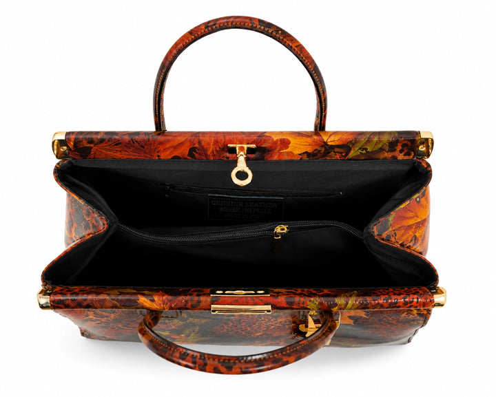 MAHENA "Incanto" - Borsa a Mano in Pelle Italiana EDIZIONE LIMITATA