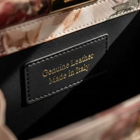 Borsa Bauletto "Flower" – 100% Vera Pelle Made in Italy