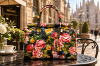MAHENA Secret Garden – Borsa Scultorea Floreale Made in Italy