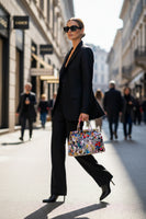 MUSE – Borsa a Mano Pop-Art in Vera Pelle Artigianale (Made in Italy)