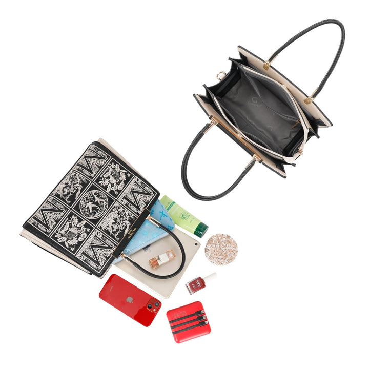 Borsa Mireille Lusso Francese disponibile colore coffee o nero