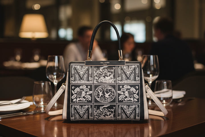 Borsa Mireille Lusso Francese disponibile colore coffee o nero