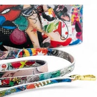 MUSE – Borsa a Mano Pop-Art in Vera Pelle Artigianale (Made in Italy)