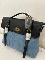 RUSTY MODEL Bimetallic Denim Removable Shoulder Bag