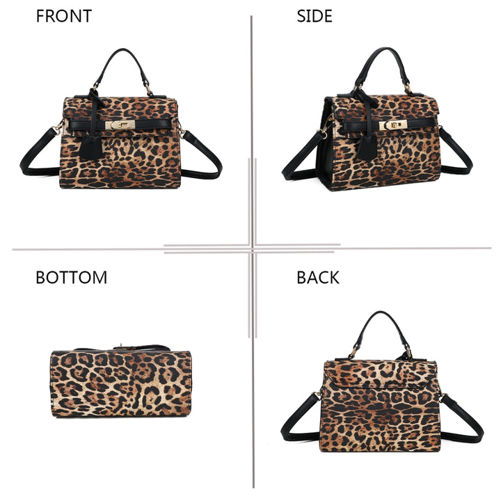 Leopard mini handbag Zazie model small size super cheap