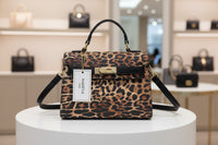Leopard mini handbag Zazie model small size super cheap
